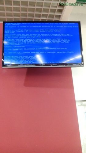 Синий экран смерти у неттопа Asus EeeBox PC EB1012.