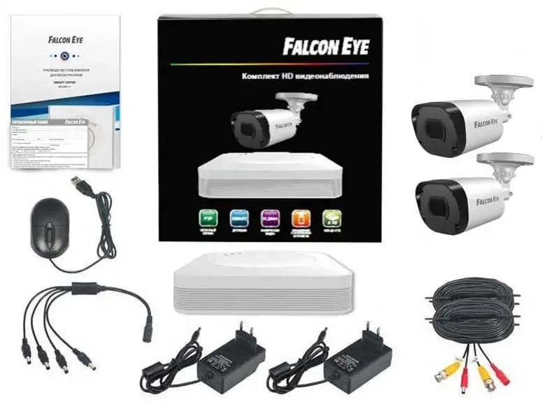 Комплект видеонаблюдения Falcon Eye FE-104MHD Light Smart Комплект видеонаблюдения Falcon Eye FE-104MHD Light Smart